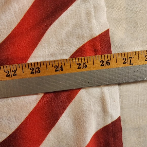 AMERICAN SUMMER CLOTHING CO. AMERICAN FLAG XL TEE & SCARF - Picture 6 of 10